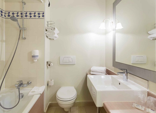 Badkamer hotel Campanile