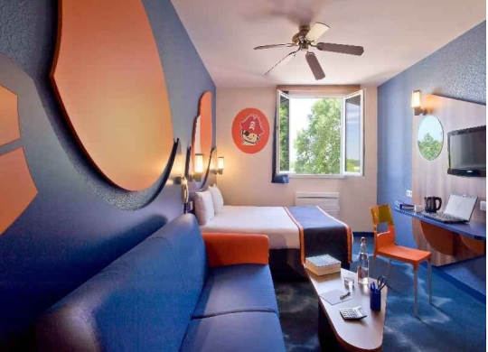 Tweepersoonskamer hotel Explorers